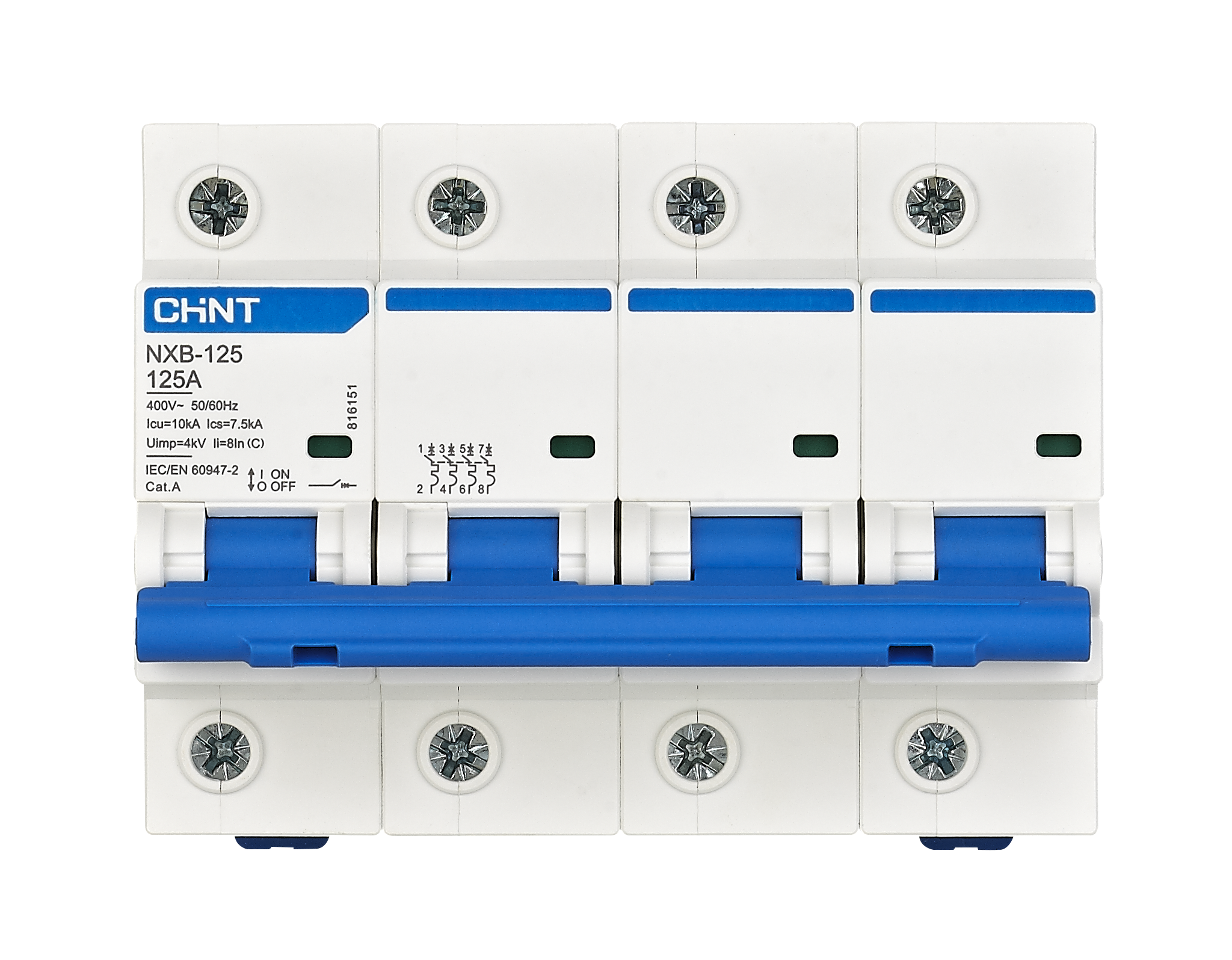 NXB-125-125A-4P-MCB-Front-5