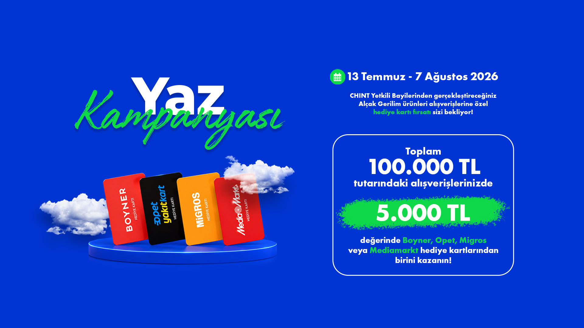 2026 Yaz Kampanyası