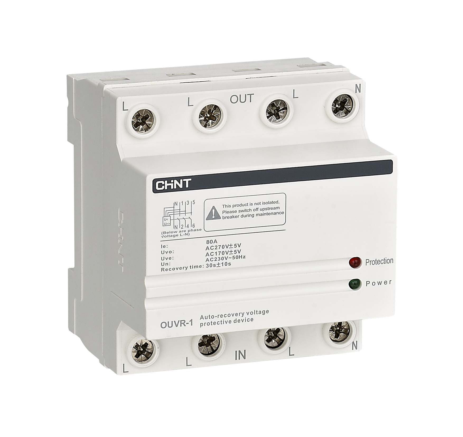 OUVR-1 Self-recovery  Overvoltage and Undervoltage  Protector