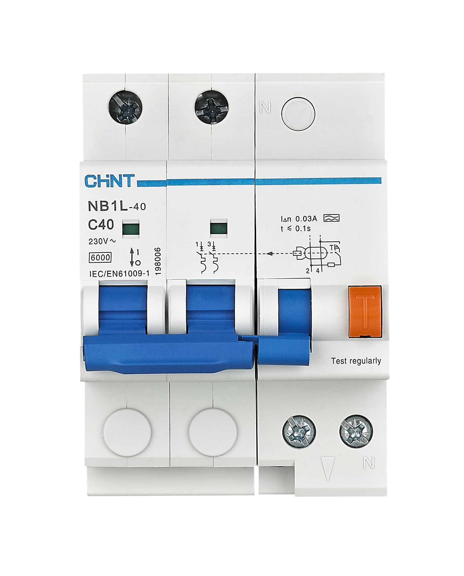 NB1L Residual Current Operated Circuit Breaker with Over-current Protection(Magnetic)