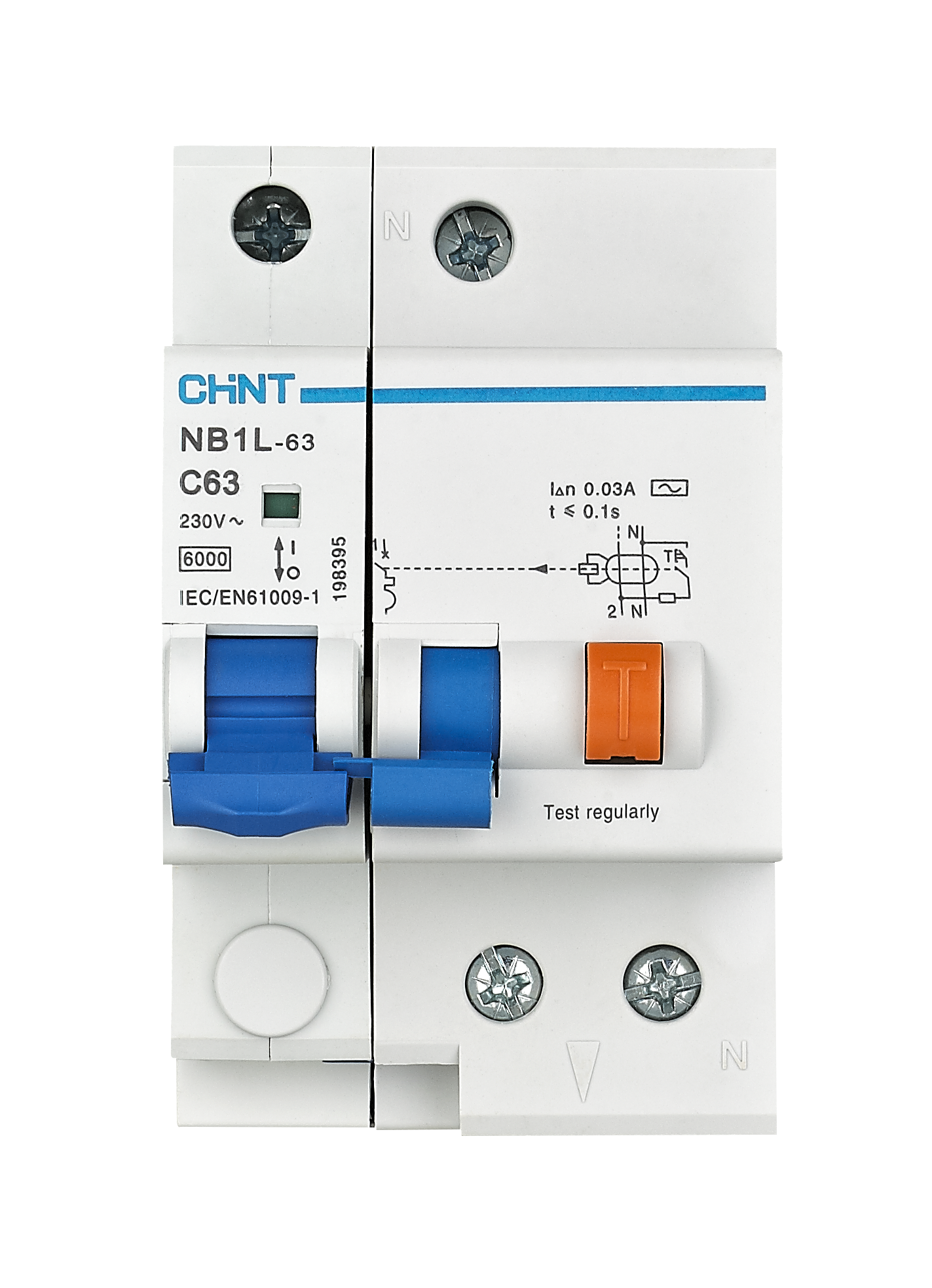 NB1L Residual Current Operated Circuit Breaker with Over-current Protection(Magnetic)