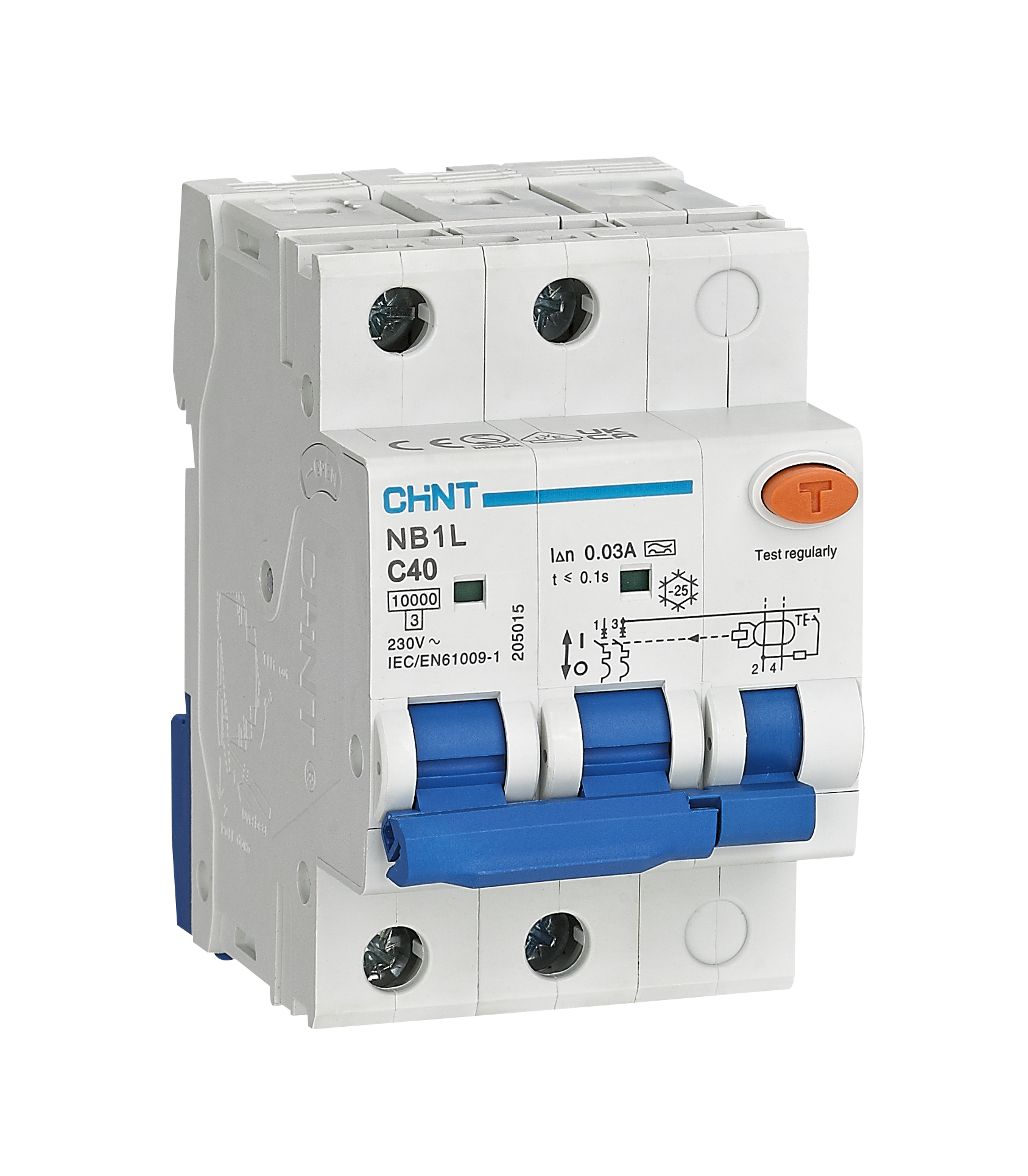 NB1L Residual Current Operated Circuit Breaker with Over-current Protection(Magnetic)