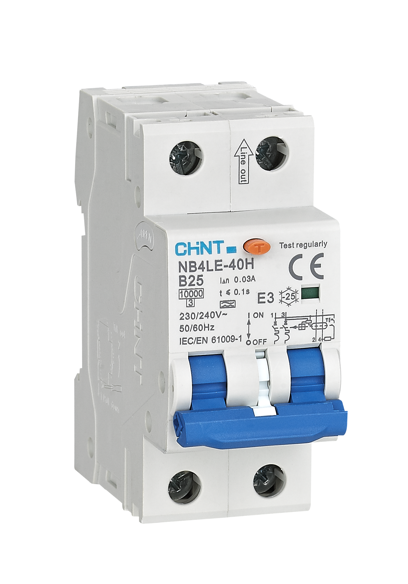 NB4LE Residual Current  Operated Circuit Breaker (Electronic)