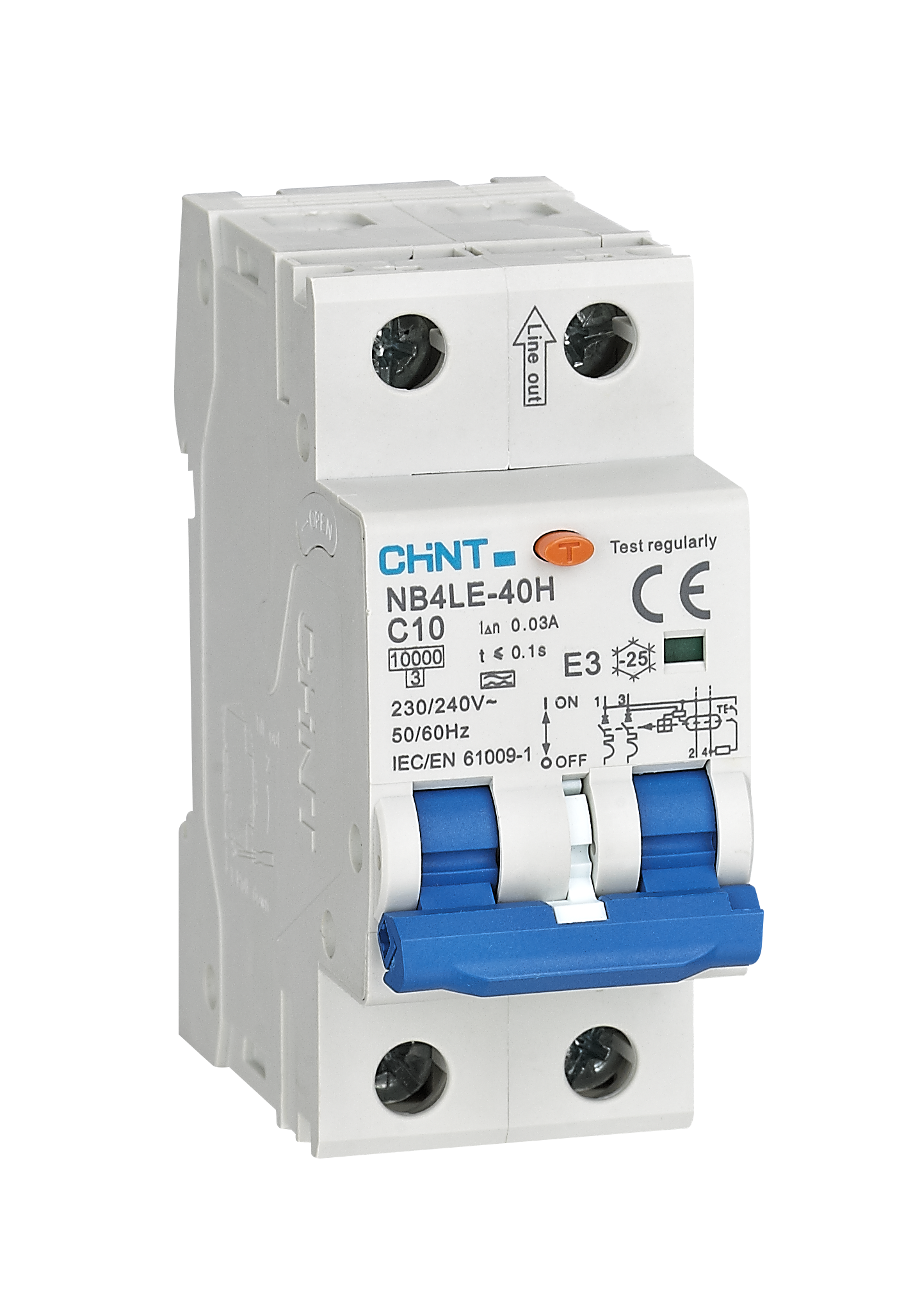 NB4LE Residual Current  Operated Circuit Breaker (Electronic)