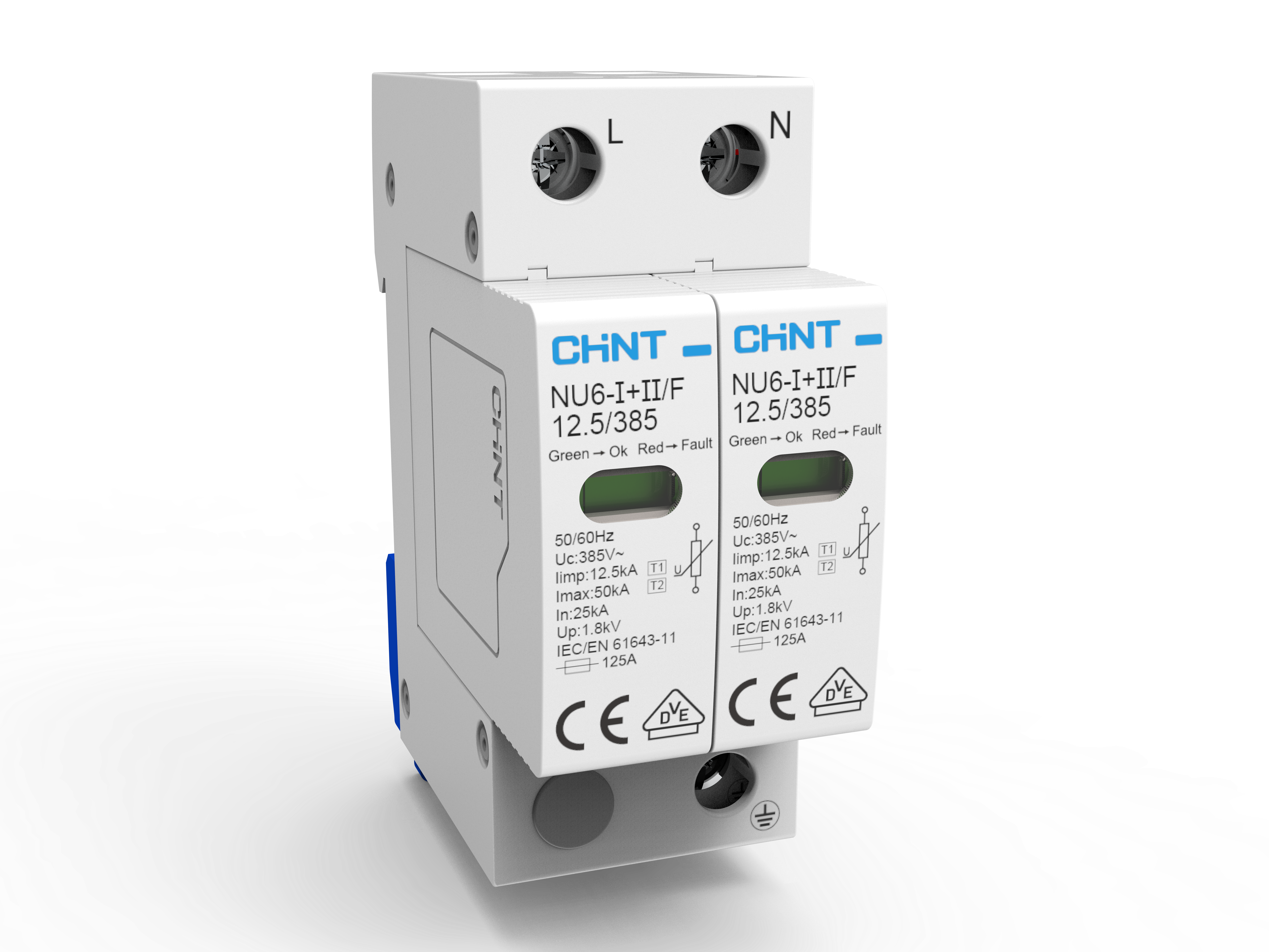 NU6-I+II Low-Voltage Surge Protective Device