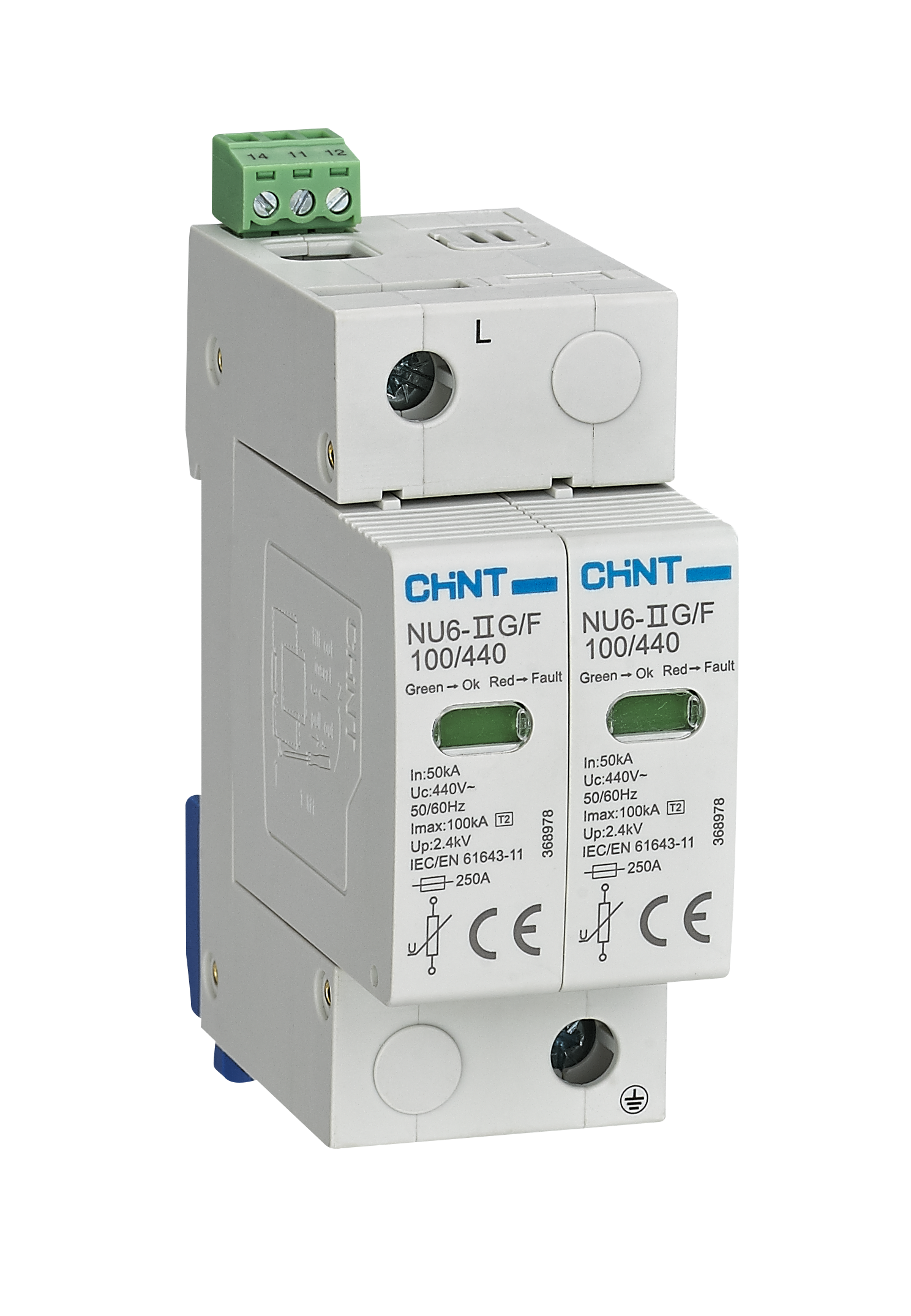 NU6-II-GF-100-440-2P-SPD-2