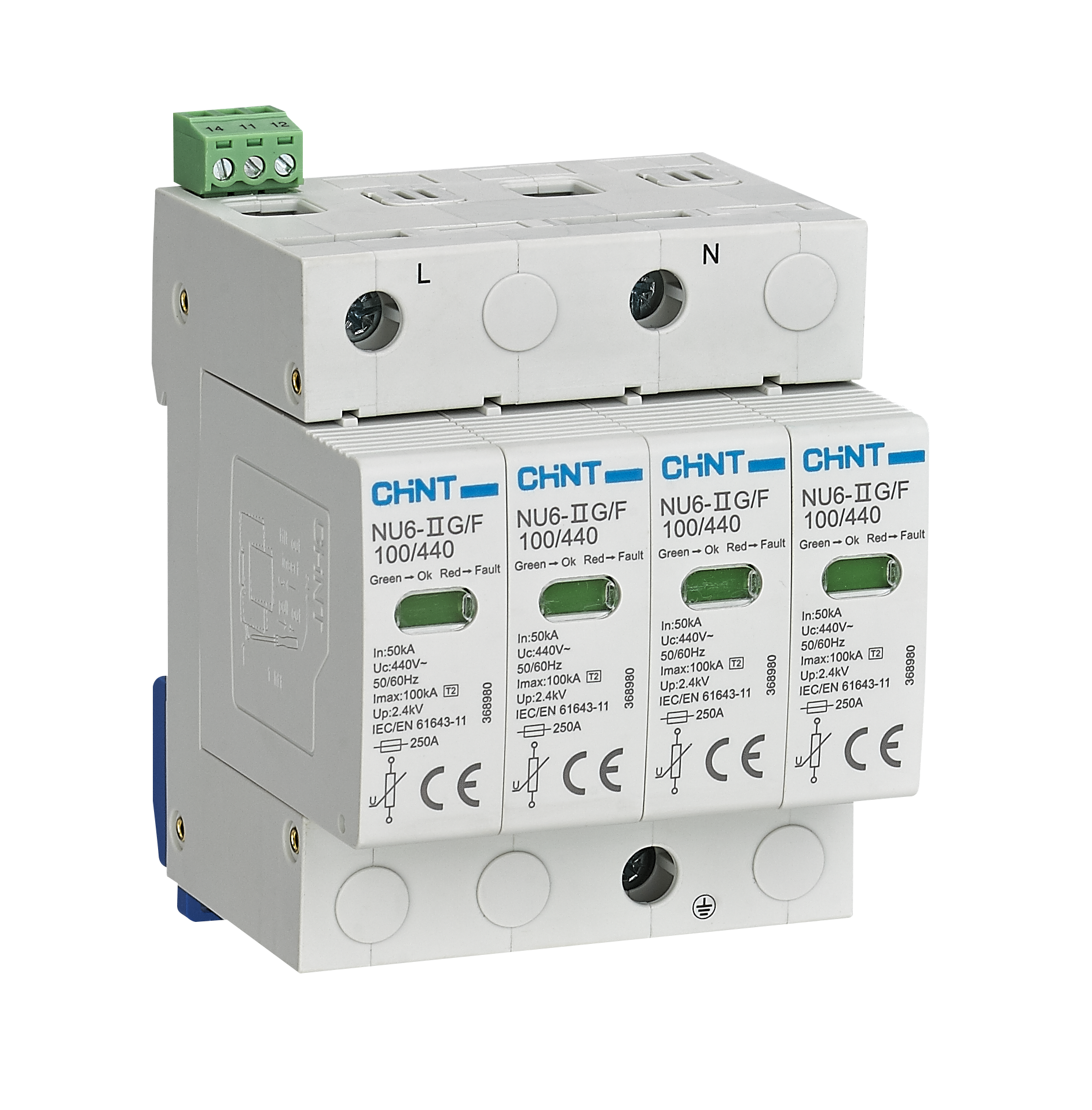 NU6-II-GF-100-440-4P-SPD-2