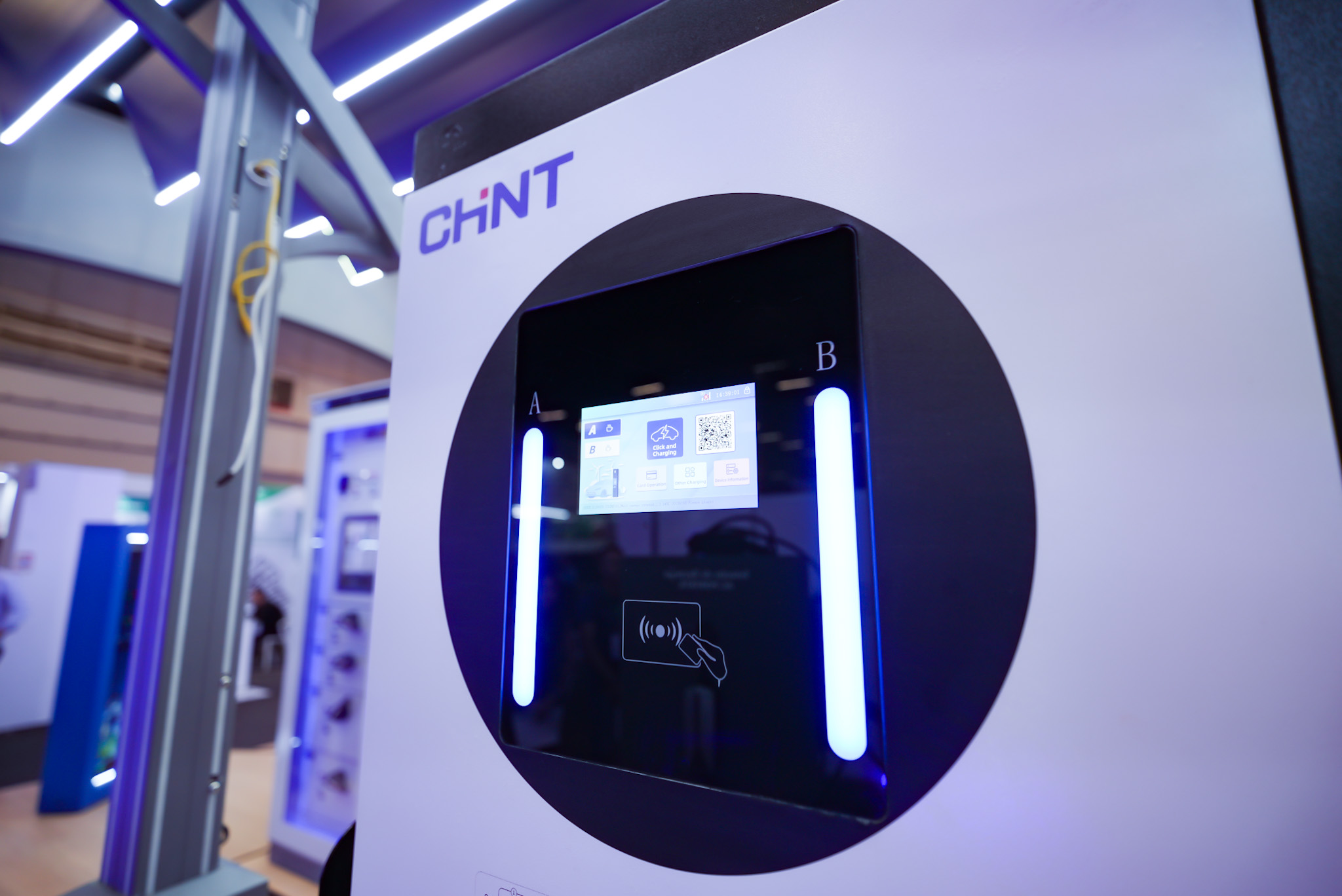 Estação de recarga elétrica de mobilidade da CHINT