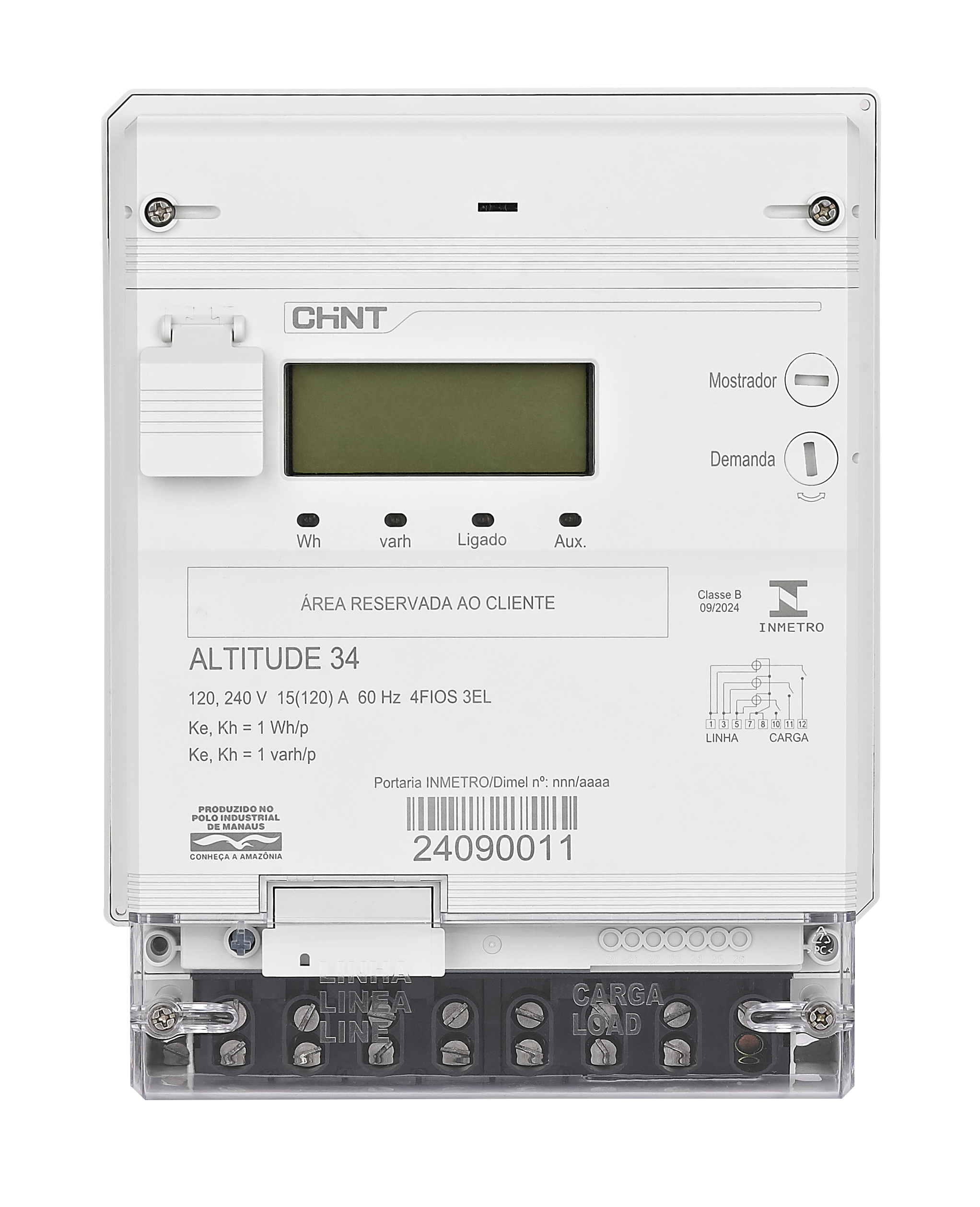 ALTITUDE 34 Ficha Técnica e Manual | CHINT Brasil