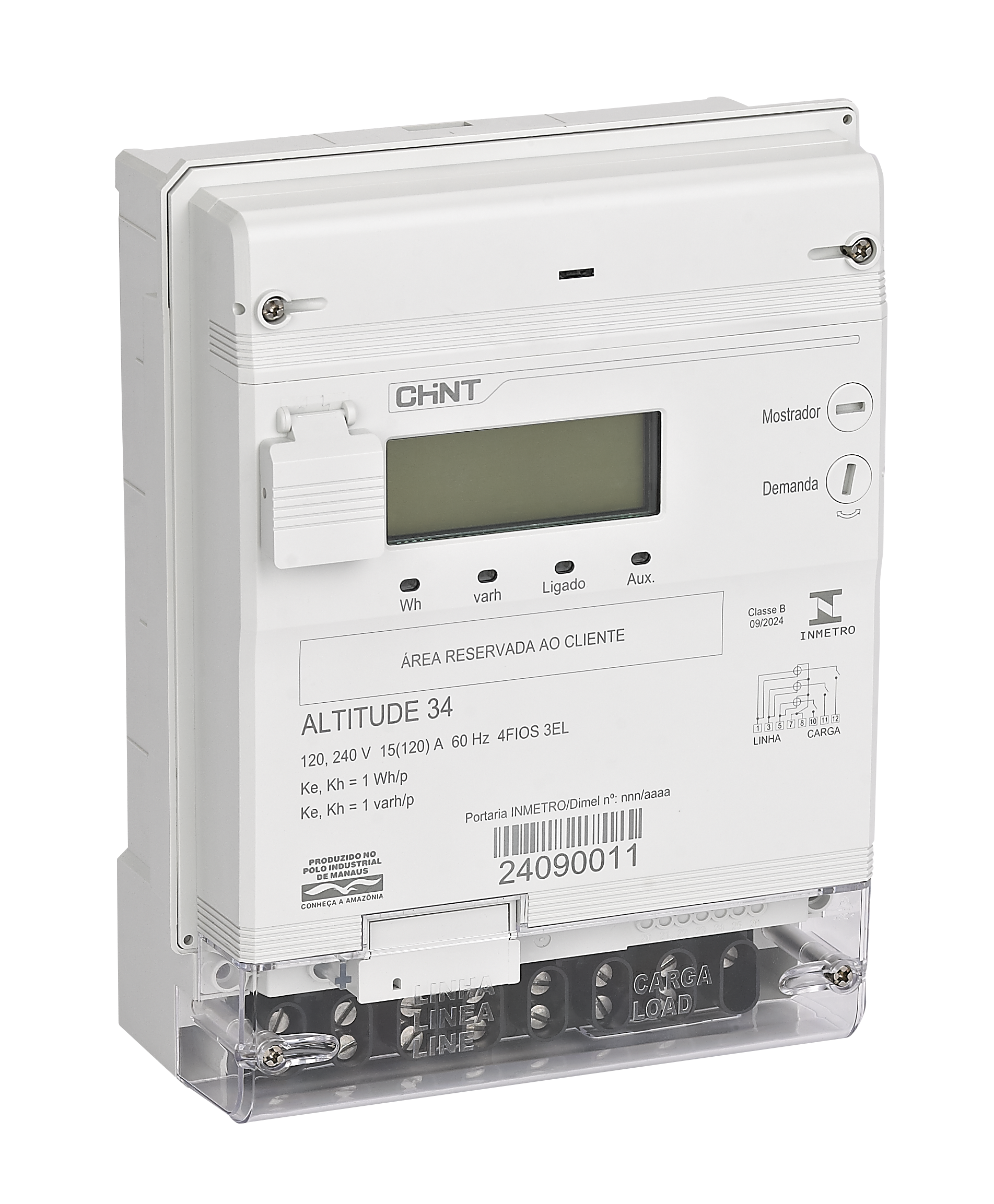 ALTITUDE 34 Ficha Técnica e Manual | CHINT Brasil