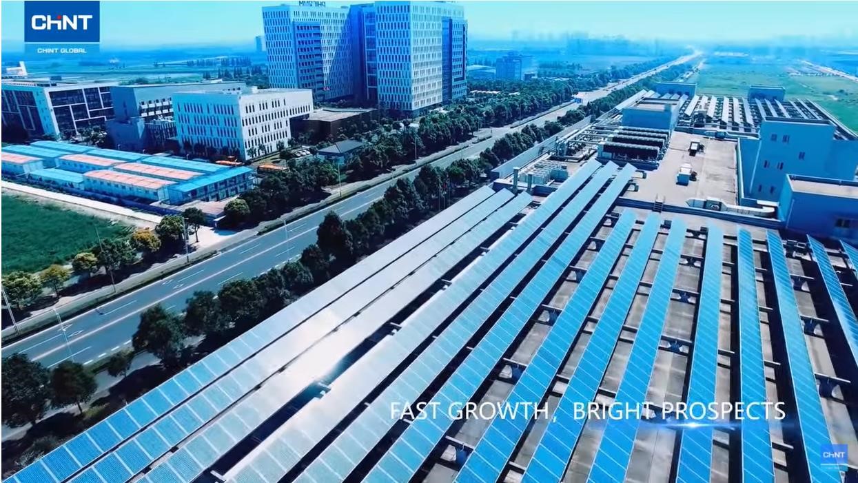 chint solar power system banner