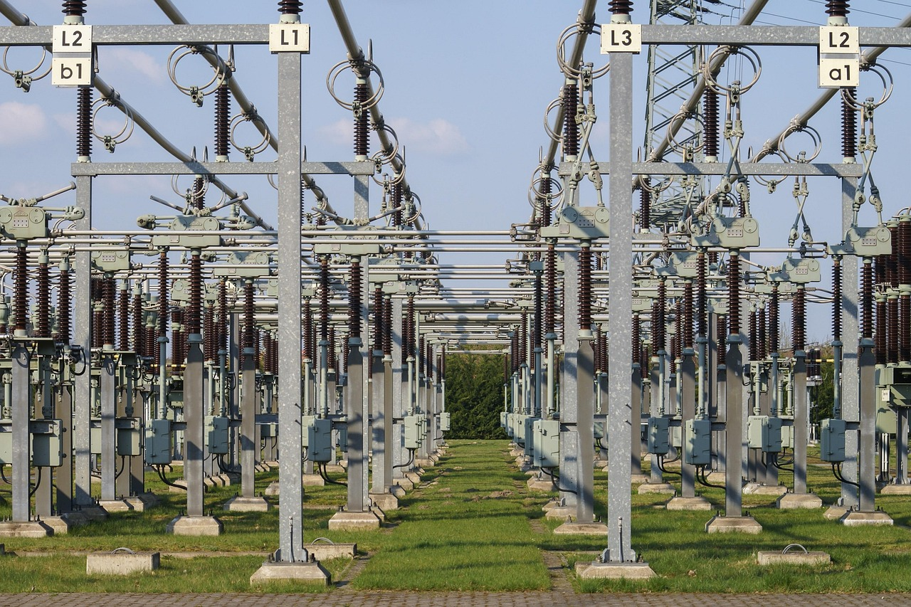 EPC turnkey substation during the day