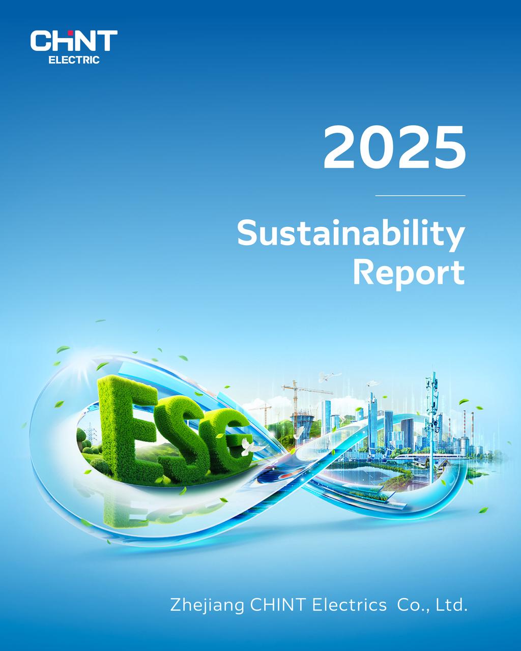 CHINT Electric 2025 Sustainability Report cover
