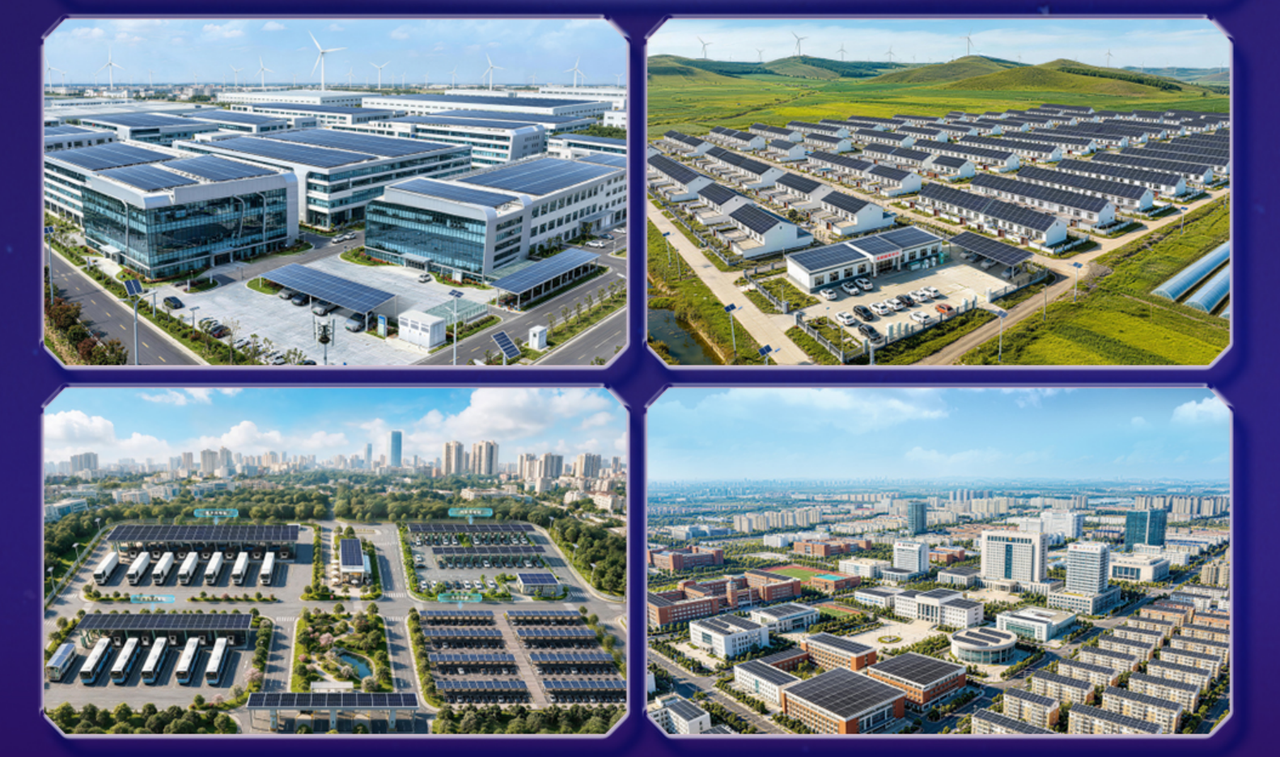 CHINT industrial solar energy solutions powering factories, commercial facilities, and smart energy applications