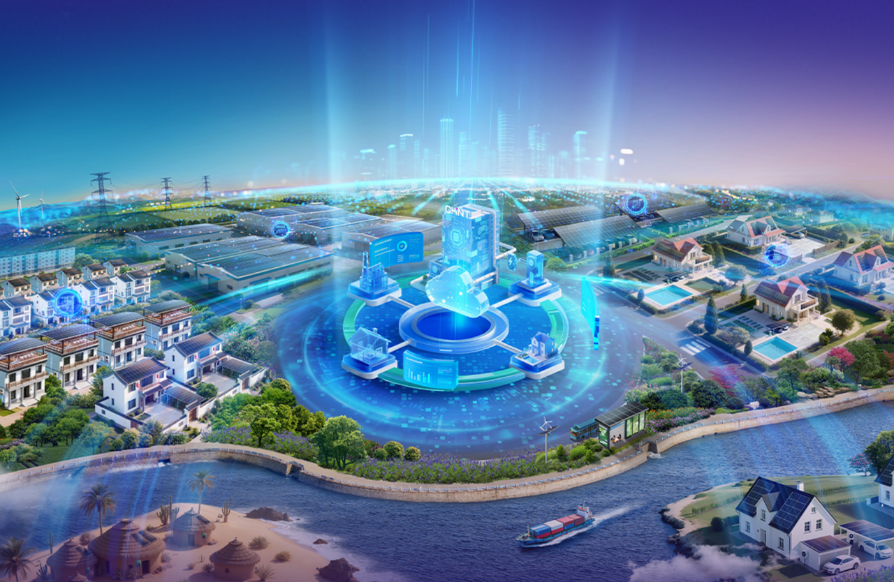 CHINT smart energy ecosystem integrating renewable power, digital technology, and intelligent solutions for future cities