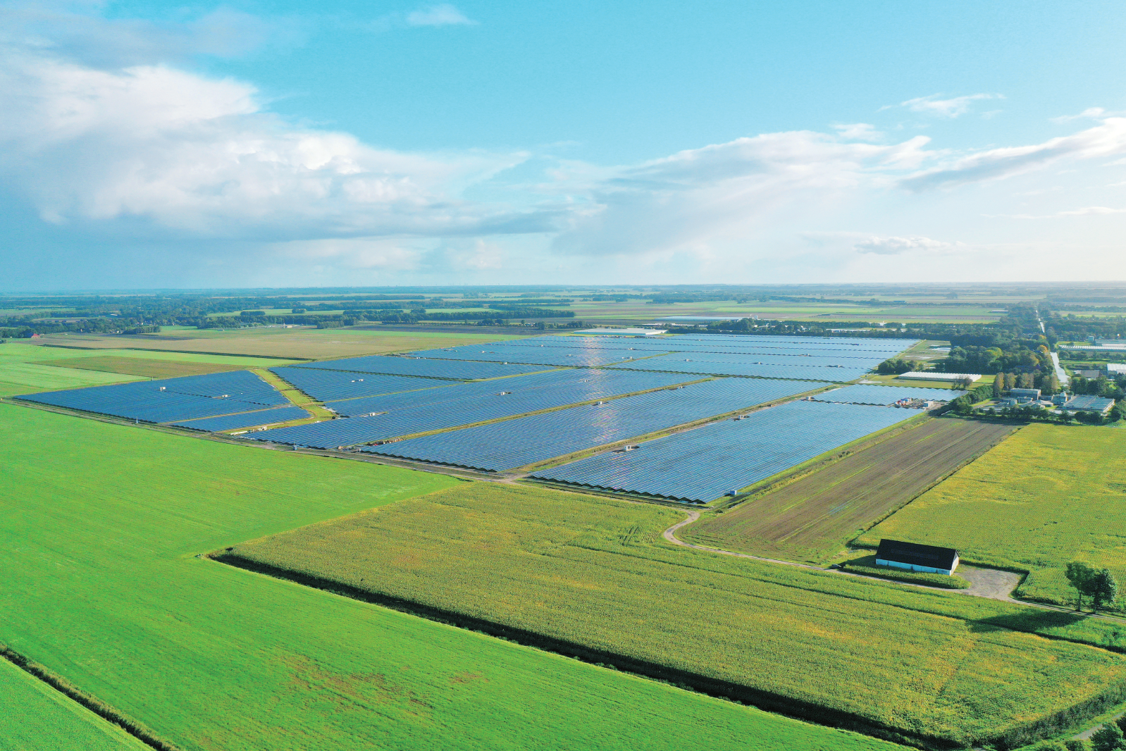 Midden Groningen 103MW Solar Power Station, Netherlands