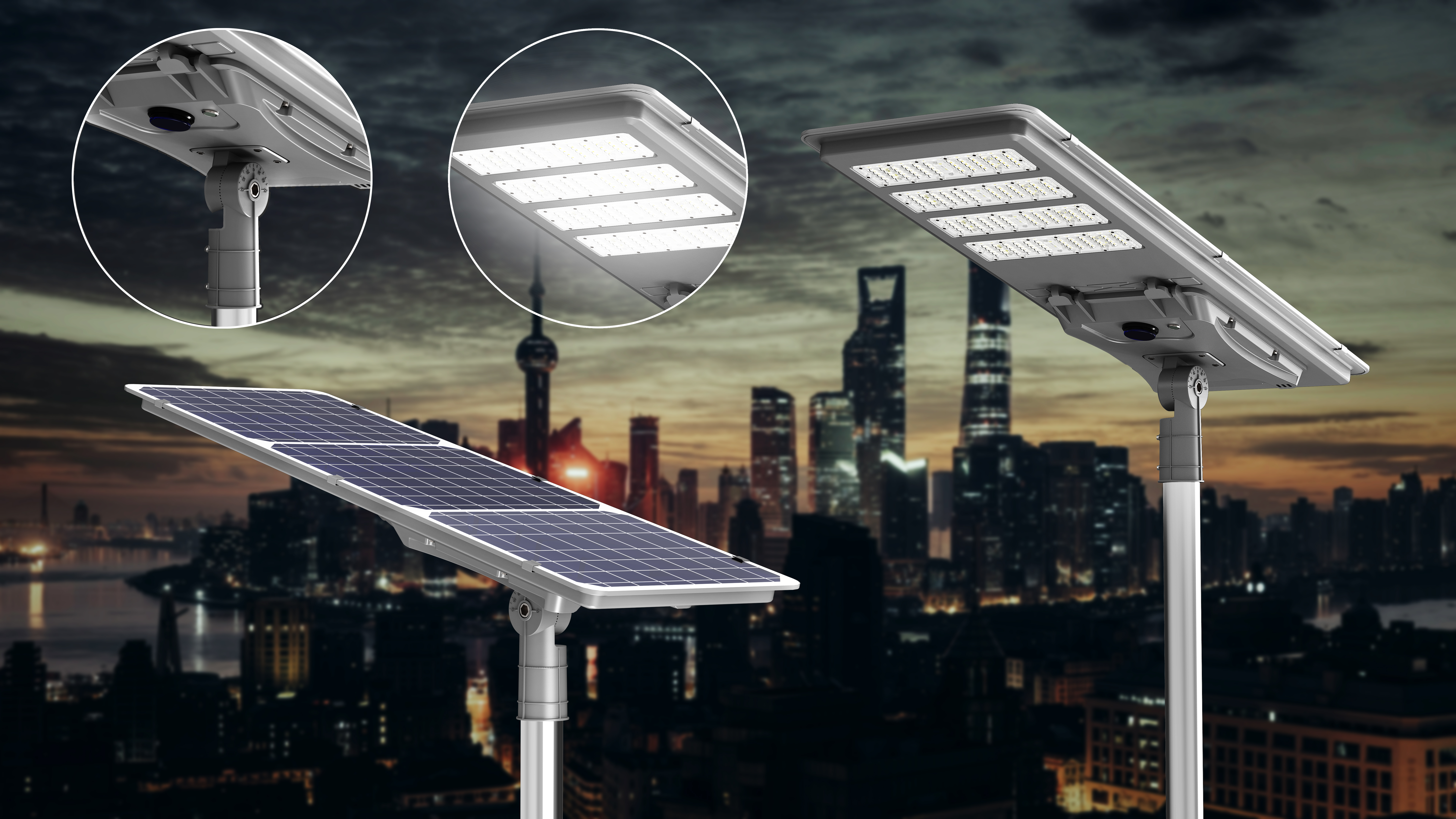 Solution d'éclairage public