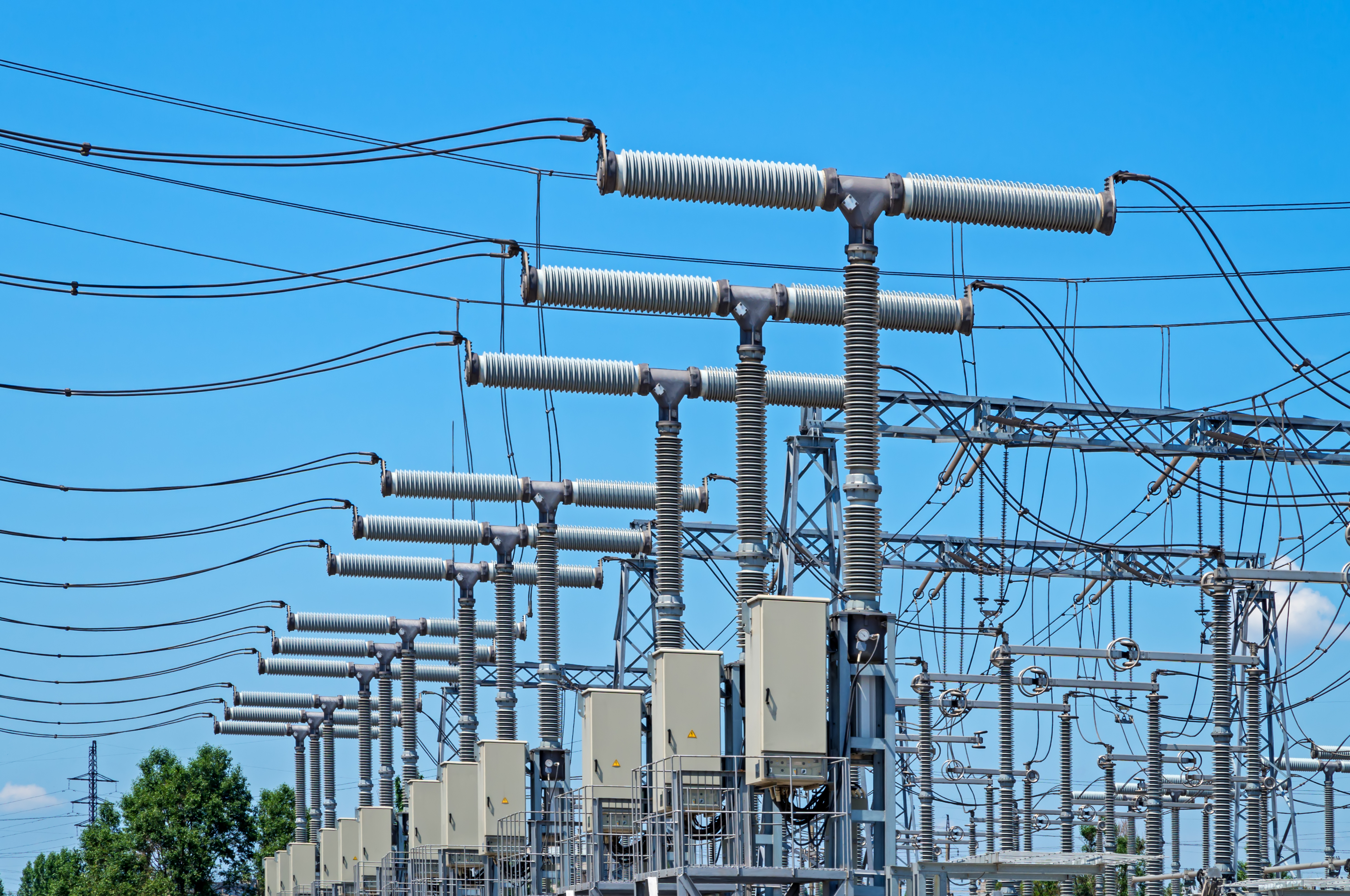 High voltage substation