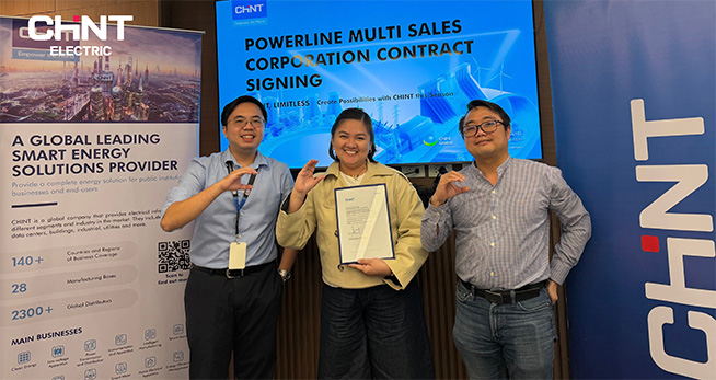 CHINT Philippines Welcomes Powerline Multi Sales Corporation as a New Distribution Partner
